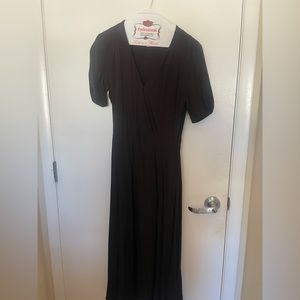 Midi Black H&M Dress Size 2